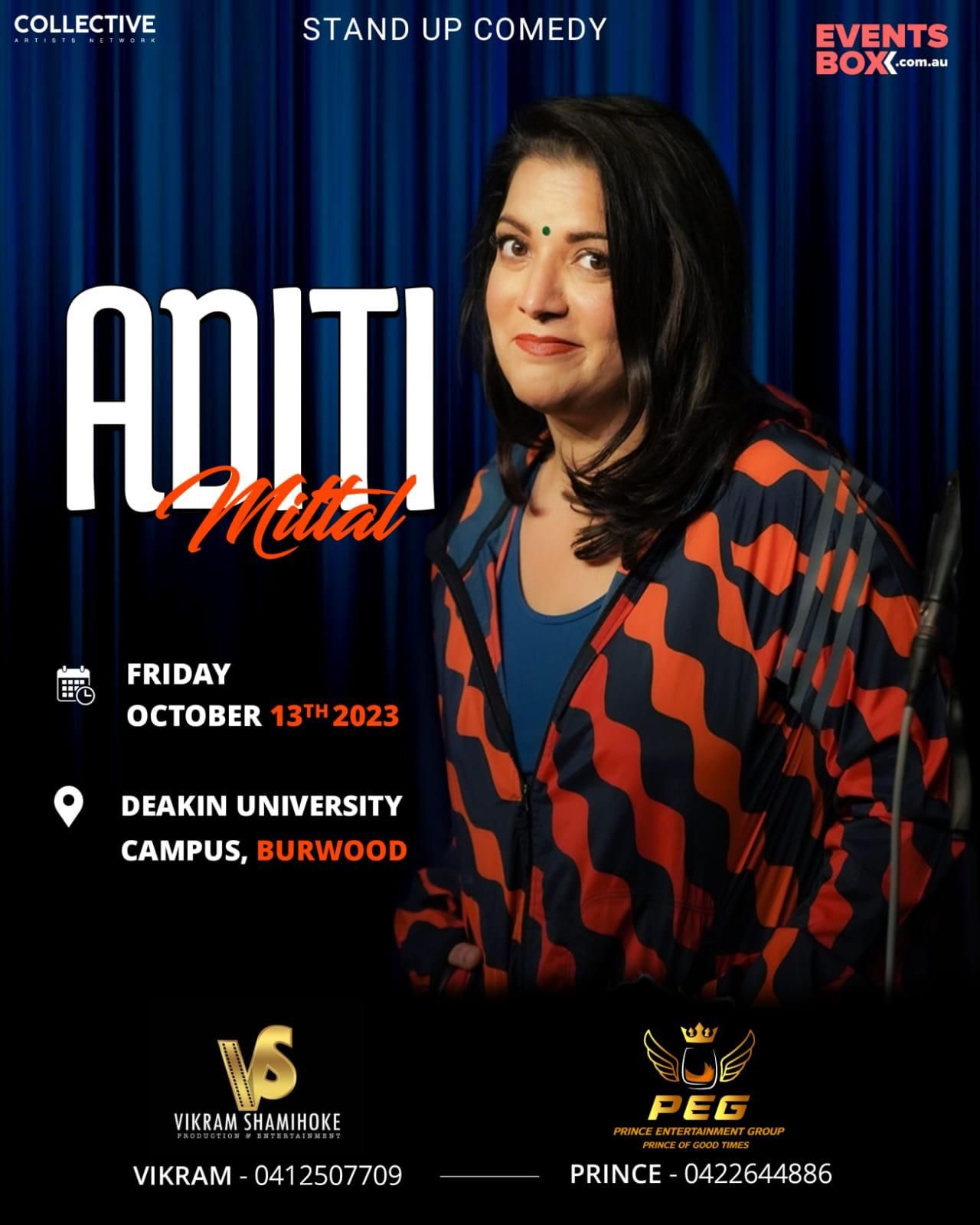 Aditi Mittal Live in Melbourne