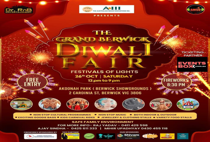 The Grand Berwick Diwali Fair – Festivals of Lights