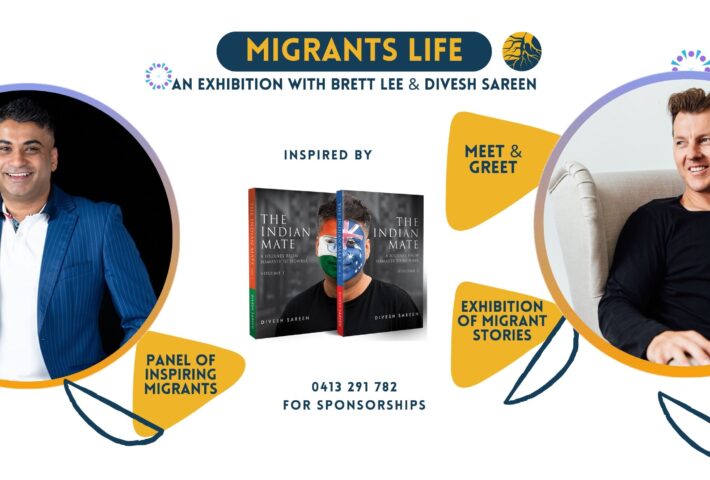 Migrants Life – An Exhibition with Brett Lee & Divesh Sareen