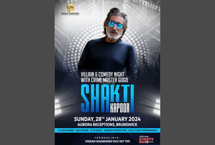 Comedy night with Shakti Kapoor in Melbourne
