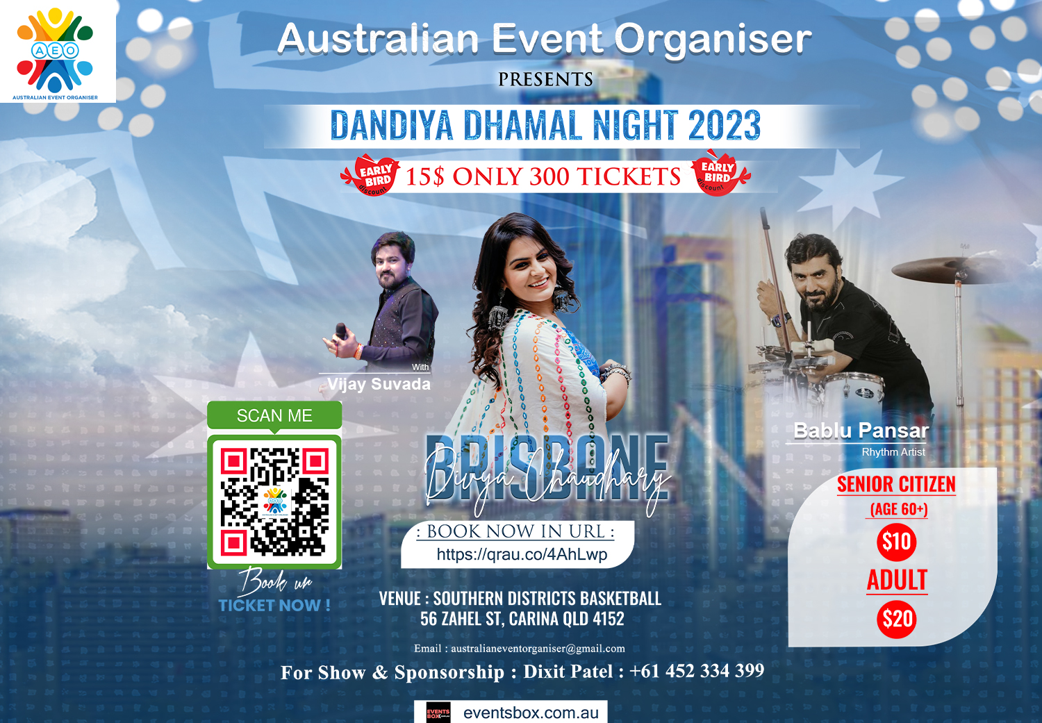 Dandia Dhamal Night 2023 – Brisbane