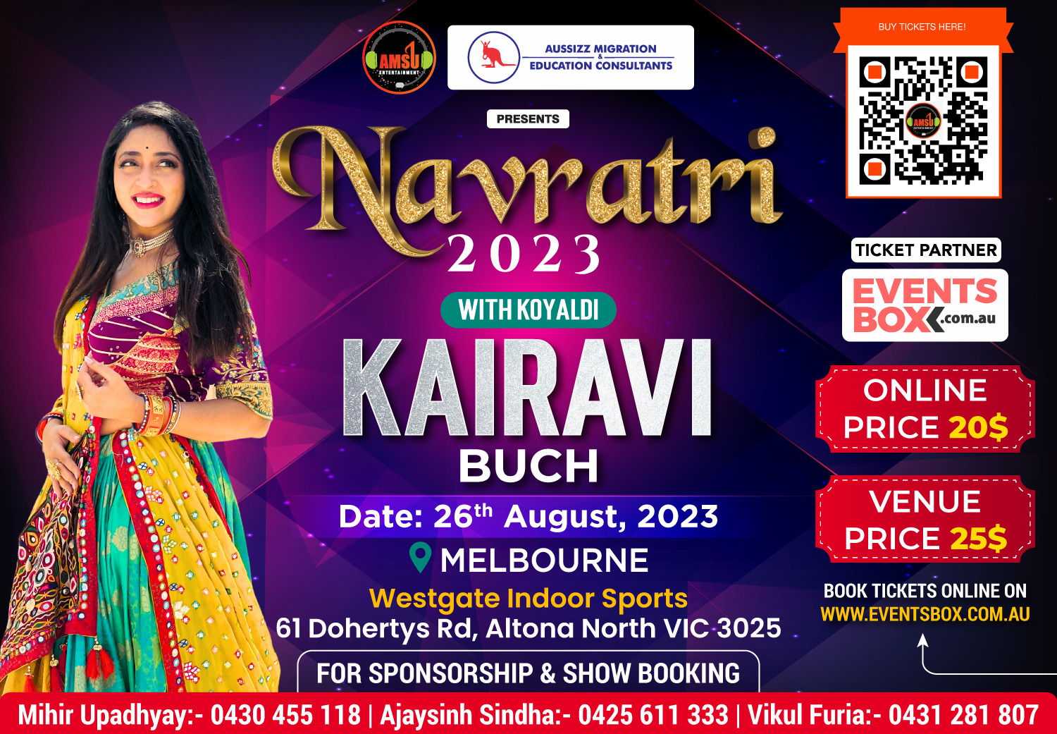 Navratri 2023 with Koyaldi Kairavi Buch