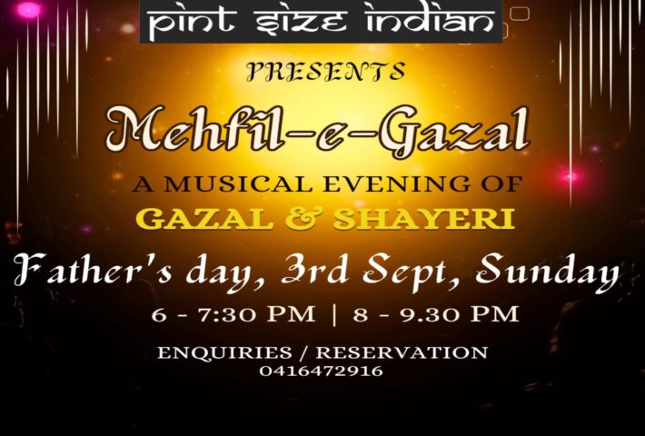 Mehfil-e-Gazal – A Musical Evening of Gazal & Shayeri
