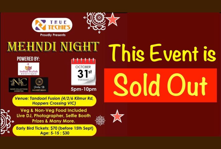 Mehndi Night Presented By True Techies
