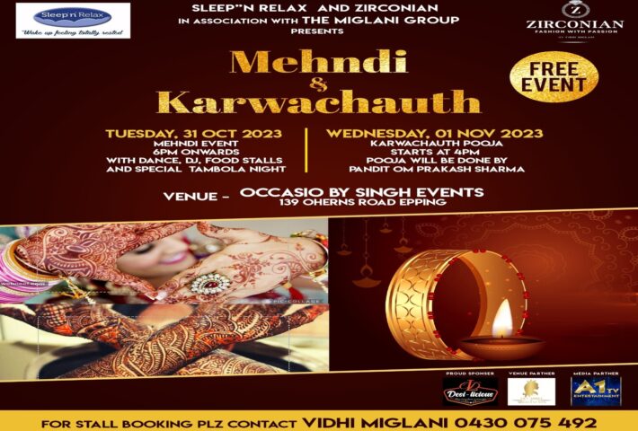 Mehndi & Karwachauth – Free Event