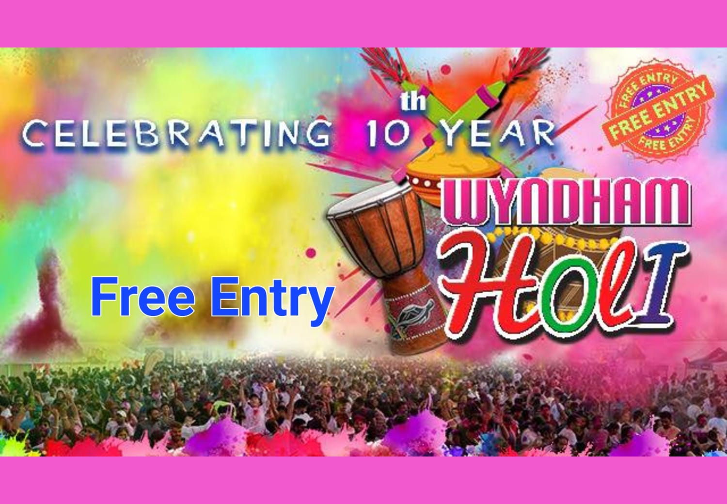 Wyndham Holi 2024 Festival Of Colours Buy Ticket Online Eventsbox