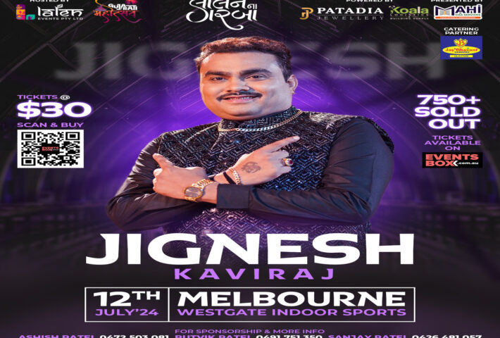 Garba Night With Jignesh Kaviraj – Melbourne
