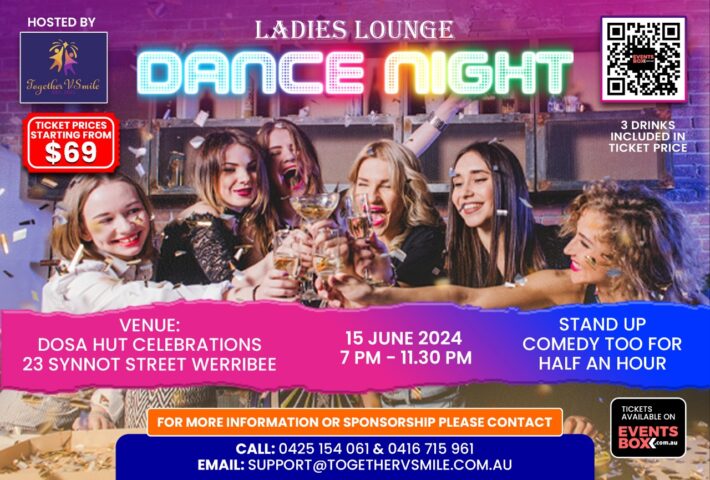 Ladies Lounge Dance Night in Melbourne