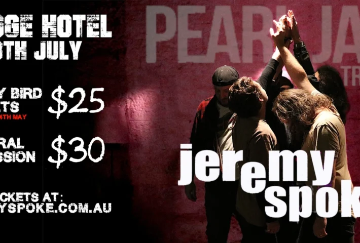 Jeremy Spoke – The Pearl Jam Tribute LIVE at The Bridge Hotel