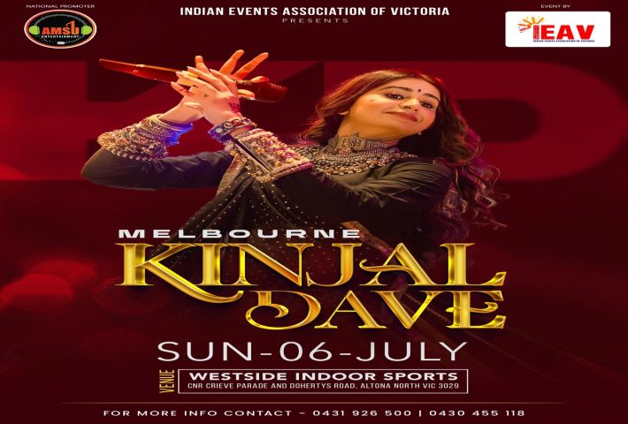 Kinjal Dave Live in Melbourne 2025